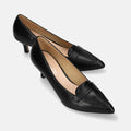 2025AWBI：ローファースタイル パンプス（5725）ブラック/mamian（マミアン）