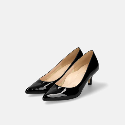 2024AW：iCoN 顏色：尖頭琺瑯高跟鞋 (C57171) 黑色 E