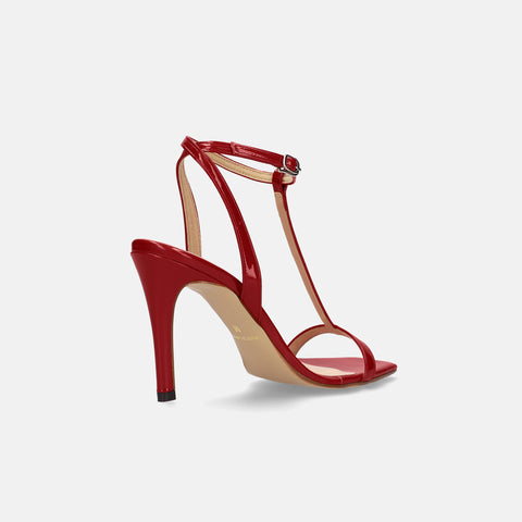 30% 折扣：2024SS：T 型帶涼鞋 (3588) 紅色 E