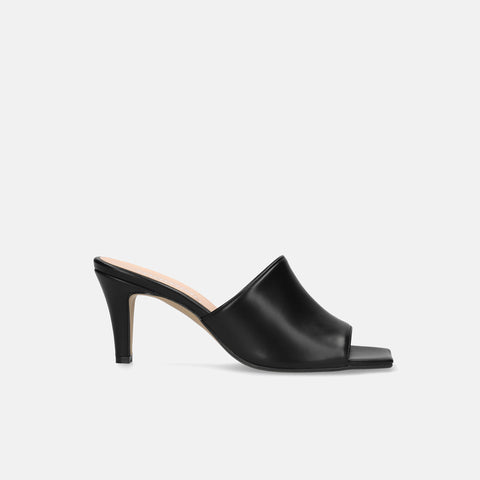 15% 折扣：簡約風格穆勒鞋 (733) 黑色