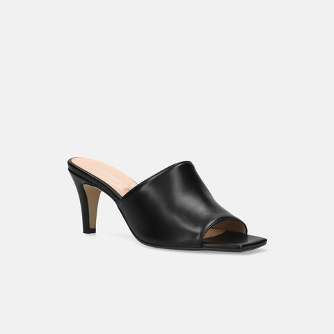 15% 折扣：簡約風格穆勒鞋 (733) 黑色
