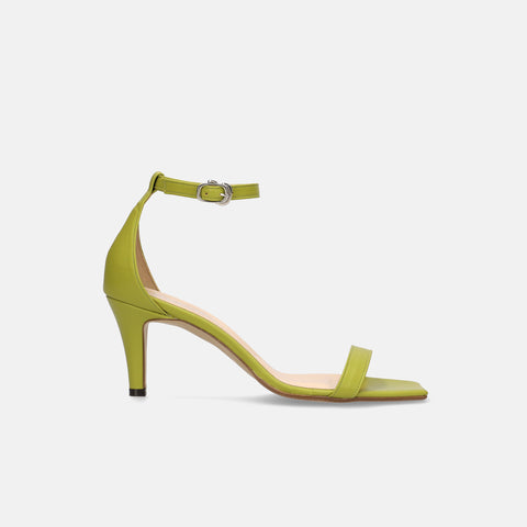 25% 折扣：簡約繫帶涼鞋 (735) 煙綠色