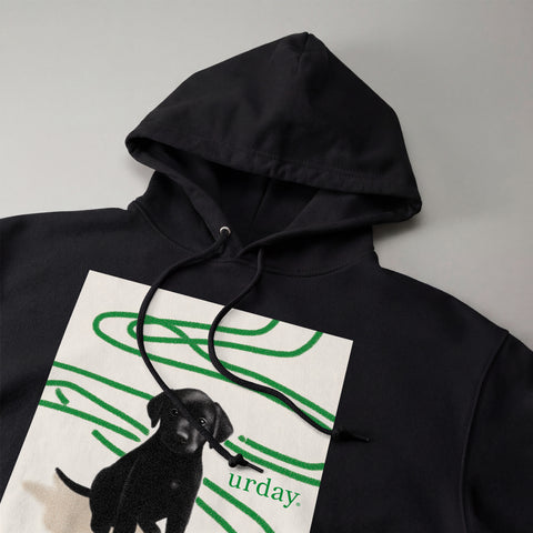 予約：urday【cat】アートワークスウェットプルパーカ（u-a-spk-0001-02）ホワイト