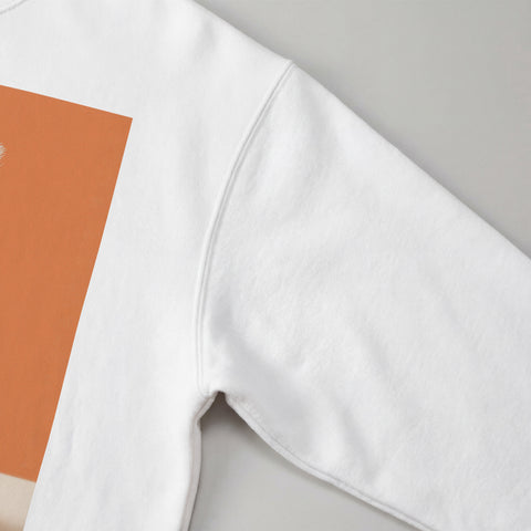 予約：urday【dog】アートワークスウェットシャツ（u-a-sw-0001-07）ホワイト